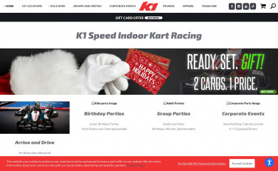 k1speed.com screenshot