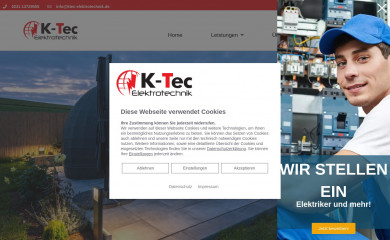 ktec-elektrotechnik.de screenshot