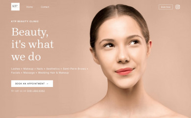 ktpmakeupandbeauty.co.uk screenshot