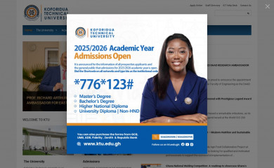 ktu.edu.gh screenshot