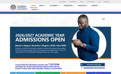 ktu.edu.gh screenshot