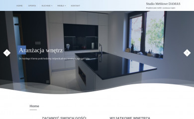 kuchniedamas.pl screenshot