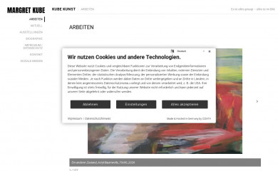 kubekunst.de screenshot