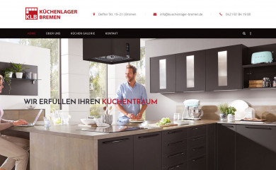 kuechenlager-bremen.de screenshot