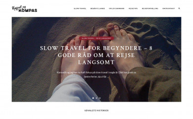 kuffertogkompas.dk screenshot