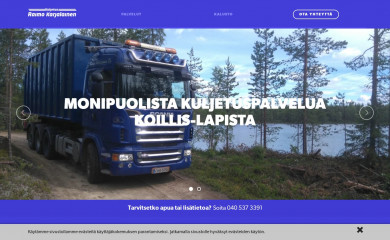 kuljetusrk.fi screenshot