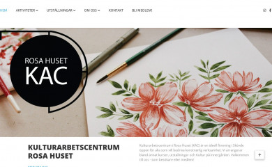 kulturarbetscentrum-rosahuset.se screenshot