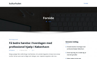 kulturhulen.dk screenshot