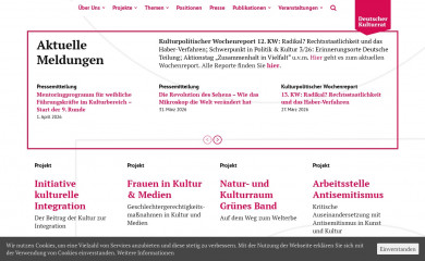 kulturrat.de screenshot