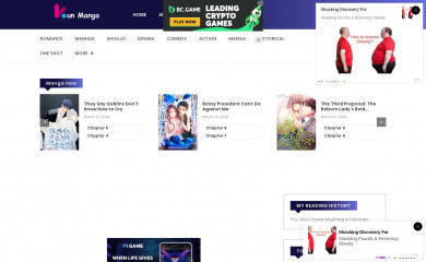 kunmanga.com screenshot