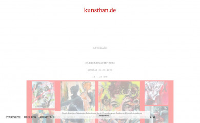 kunstban.de screenshot