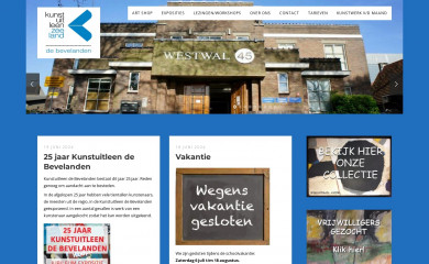 kunstingoes.nl screenshot