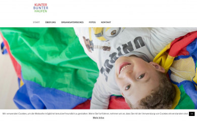 kunterbunterhaufen.at screenshot