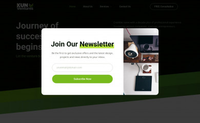 kunventures.com screenshot