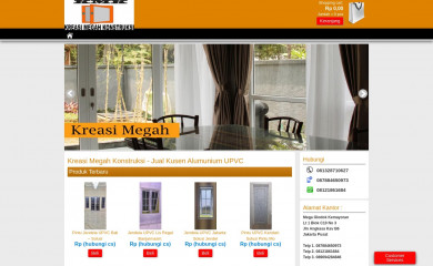 kusenalumuniumupvc.com screenshot