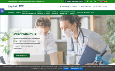 kupiskiopaspc.lt screenshot
