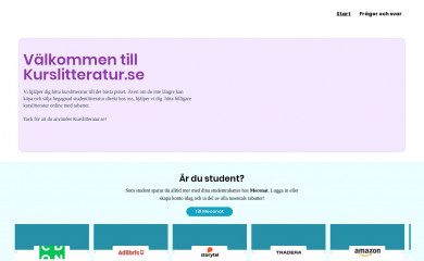 kurslitteratur.se screenshot