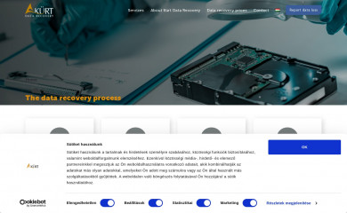 kurt-datarecovery.com screenshot