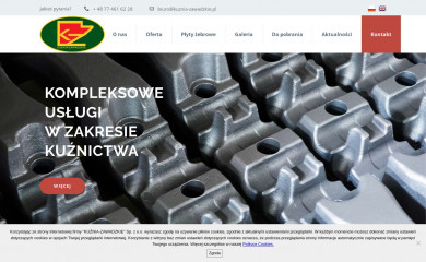 kuznia-zawadzkie.pl screenshot
