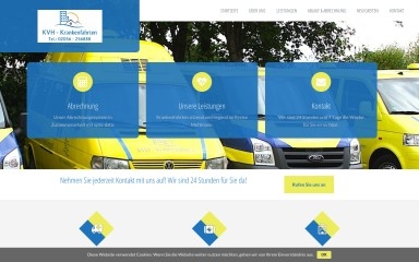 kvh-krankenfahrten.de screenshot