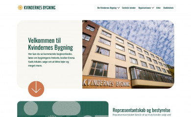 kvindernesbygning.dk screenshot