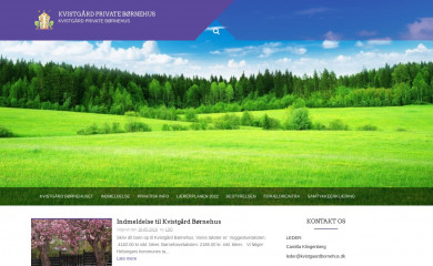 kvistgaardbornehus.dk screenshot