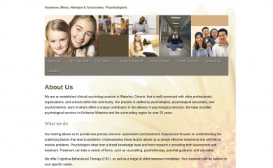 kwpsychologists.ca screenshot