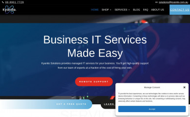 kyanite.com.au screenshot