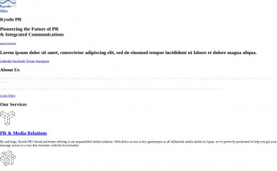 kyodo-pr.com screenshot