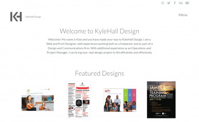 kylehalldesign.com screenshot