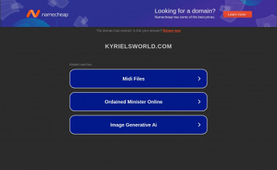 kyrielsworld.com screenshot