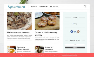 kyxarka.ru screenshot