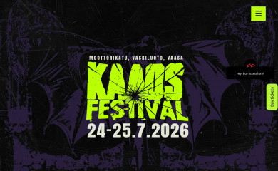 kaaosfestival.fi screenshot