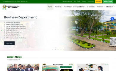 kabetepoly.ac.ke screenshot