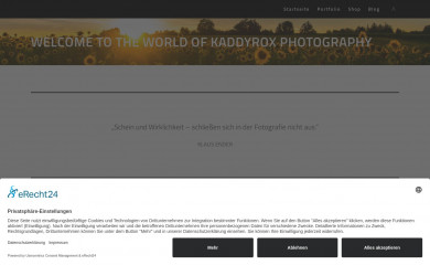 kaddyroxphotography.com screenshot