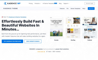 https://www.kadencewp.com/kadence-theme/ screenshot