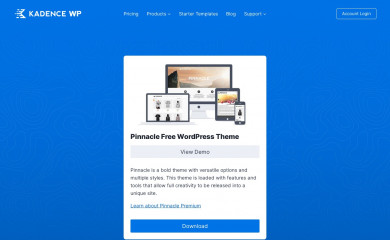 https://kadencewp.com/product/pinnacle-free-theme/ screenshot