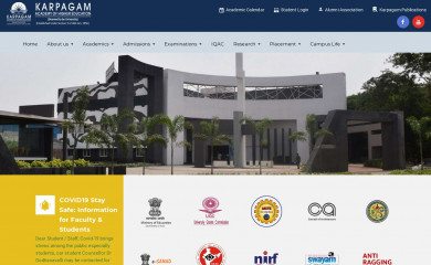 kahedu.edu.in screenshot
