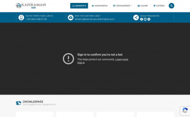 kahramancelikmakas.com screenshot