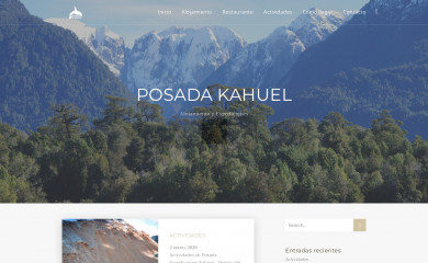 kahuel.cl screenshot