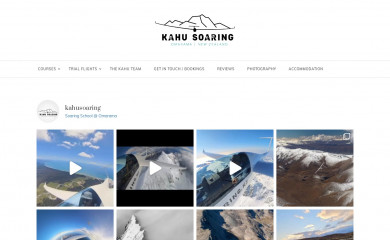 kahusoaring.nz screenshot