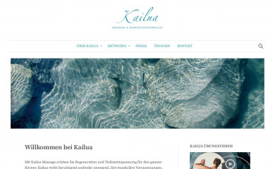 kailua-massage.at screenshot