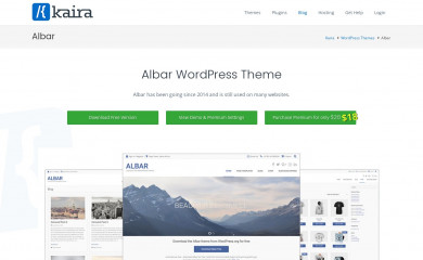 https://kairaweb.com/wordpress-theme/albar/ screenshot