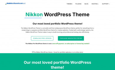https://kairaweb.com/wordpress-theme/nikkon/ screenshot