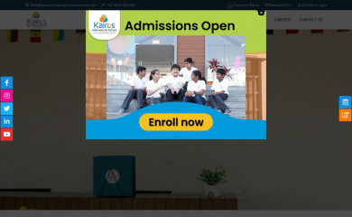 kairosinternationalschool.com screenshot