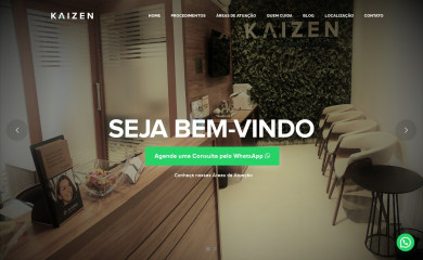kaizenodontologia.com.br screenshot
