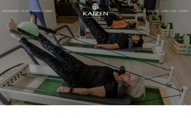 kaizenphysiotherapygroup.ca screenshot