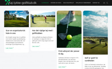 kaj-lykke-golfklub.dk screenshot