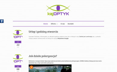 kajoptyk.pl screenshot