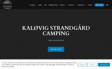kaloevig-camping.dk screenshot